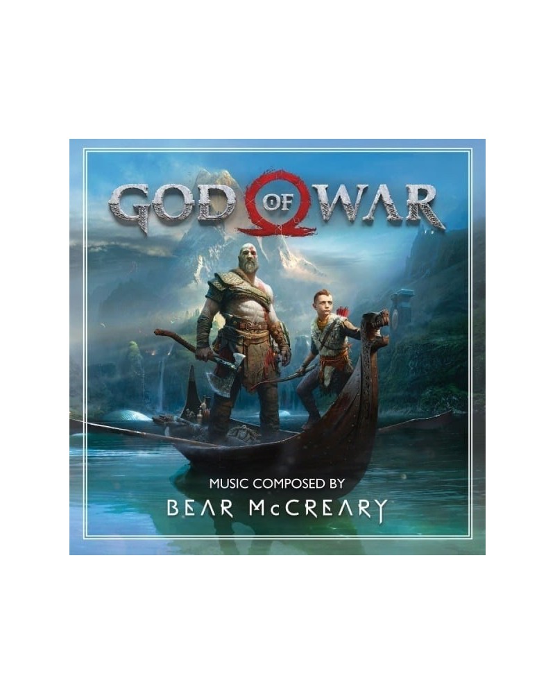 Bear McCreary GOD OF WAR Original Soundtrack (2LP/180G/LIMITED/CRYSTAL CLEAR & BLACK MARBLED VINYL) Vinyl Record $15.26 Vinyl