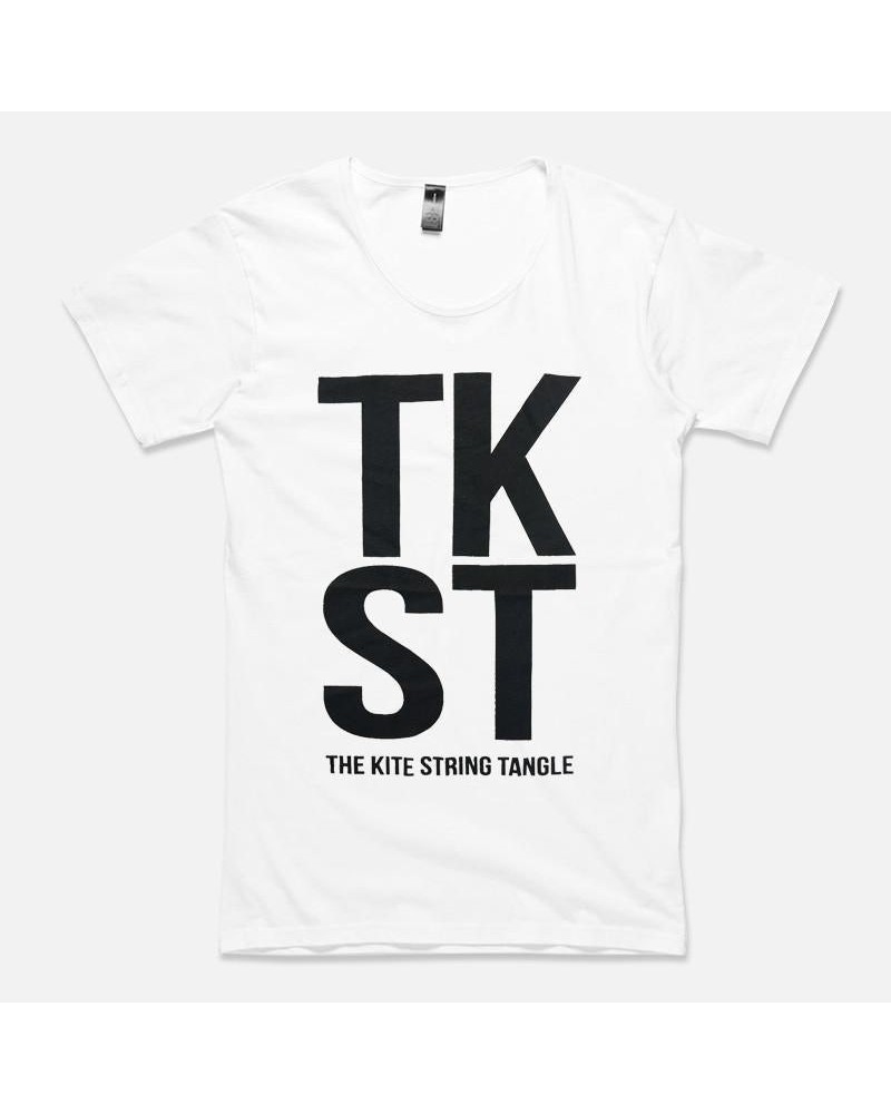 The Kite String Tangle TKST (Mens White Tee) $8.18 Shirts