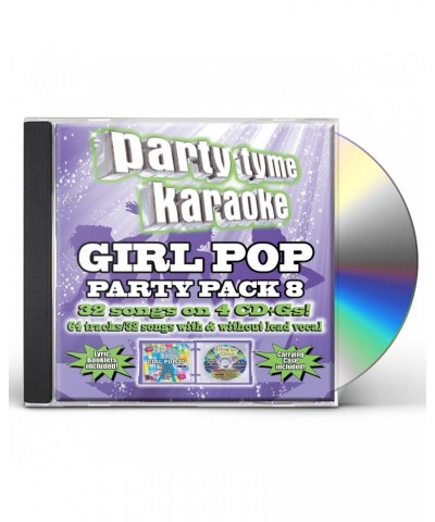 Party Tyme Karaoke GIRL POP PARTY PACK 8 (4 CD)(32+32-SONG PARTY PACK) CD $10.52 CD