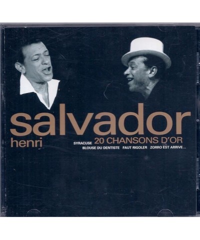Henri Salvador 20 CHANSONS D'OR CD $28.34 CD