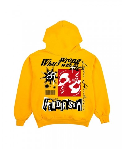 Logan Henderson Sleepwalker Gold Pullover Hoodie $8.87 Sweatshirts