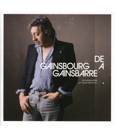 Serge Gainsbourg DE GAINSBOURG A GAINSBARRE CD $16.44 CD