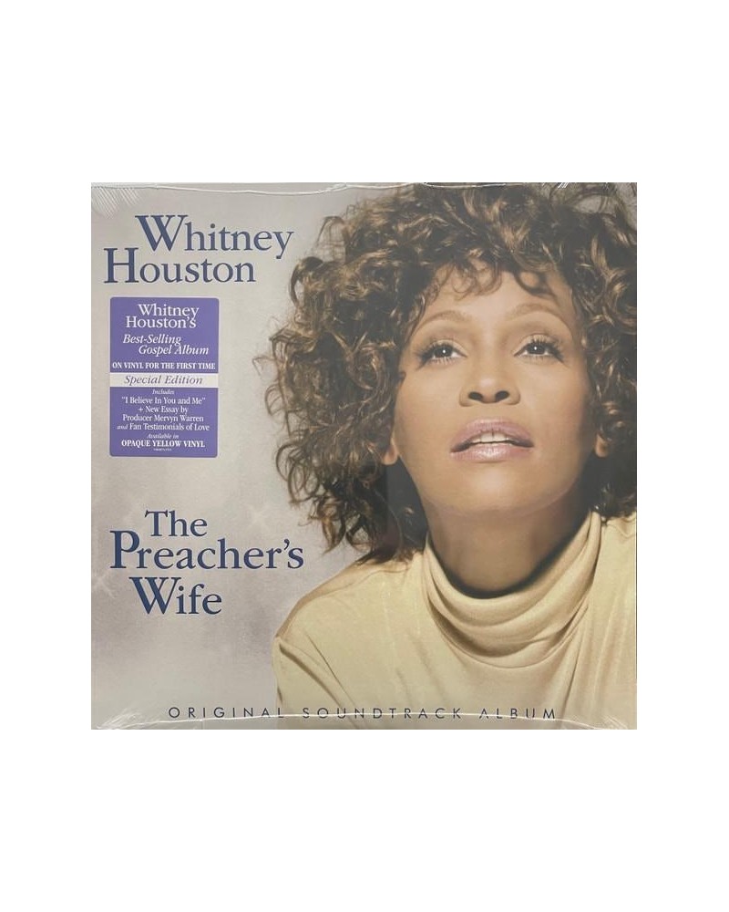 Whitney Houston Preacher's Wife (Yellow Vinyl/2LP) Vinyl Record $4.49 Vinyl