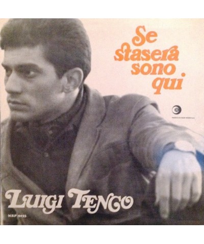 Luigi Tenco Se Stasera Sono Qui Vinyl Record $4.58 Vinyl