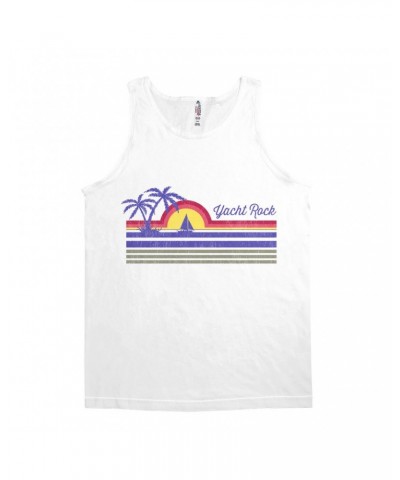 Music Life Unisex Tank Top | Yacht Rock Sunset Shirt $13.64 Shirts