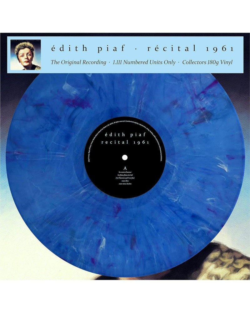 Édith Piaf LP - Recital 1961 (Vinyl) $8.85 Vinyl