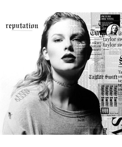 Taylor Swift reputation (Picture Disc) Vinyl Record $2.50 Vinyl