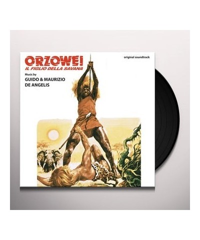 Guido & Maurizio De Angelis ORZOWEI IL FIGLIO DELLA SAVANA / Original Soundtrack Vinyl Record $3.69 Vinyl