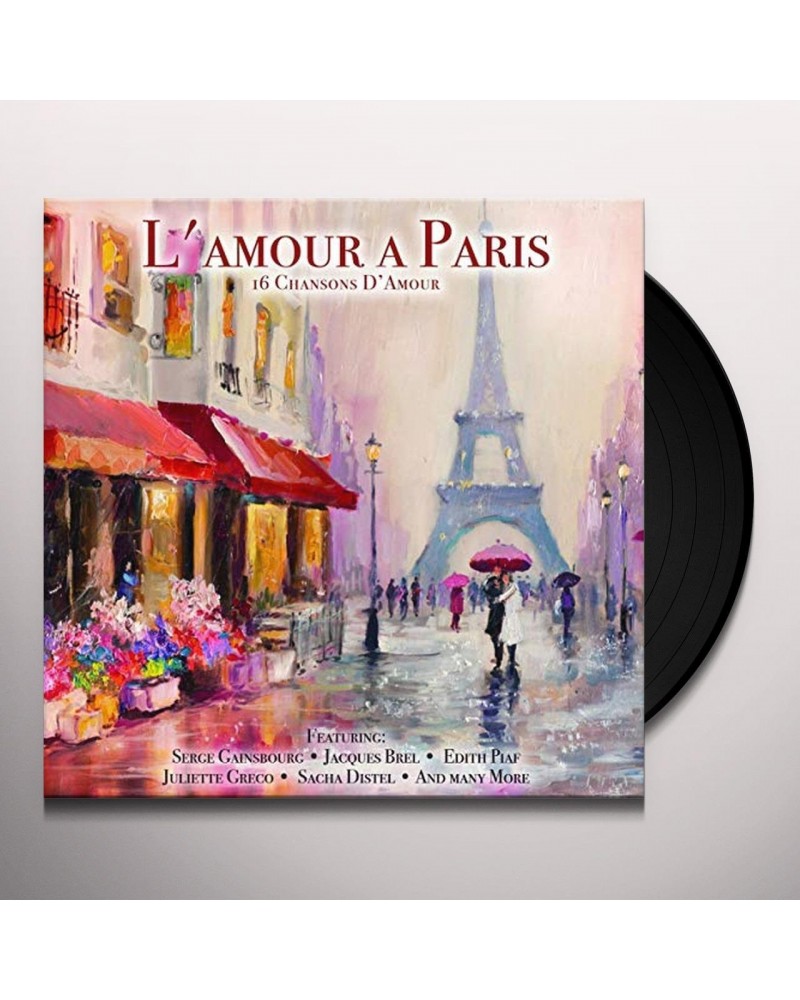 L'Amour A Paris / Various Vinyl Record $8.27 Vinyl