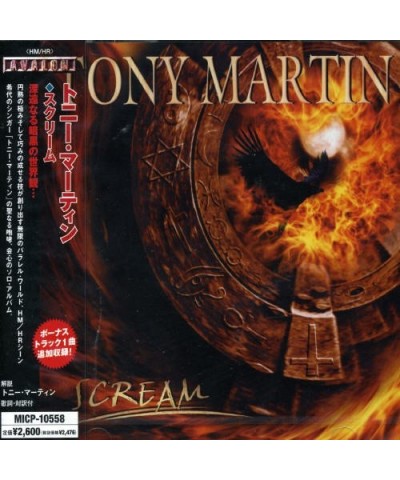 Tony Martin SCREAM CD $11.98 CD