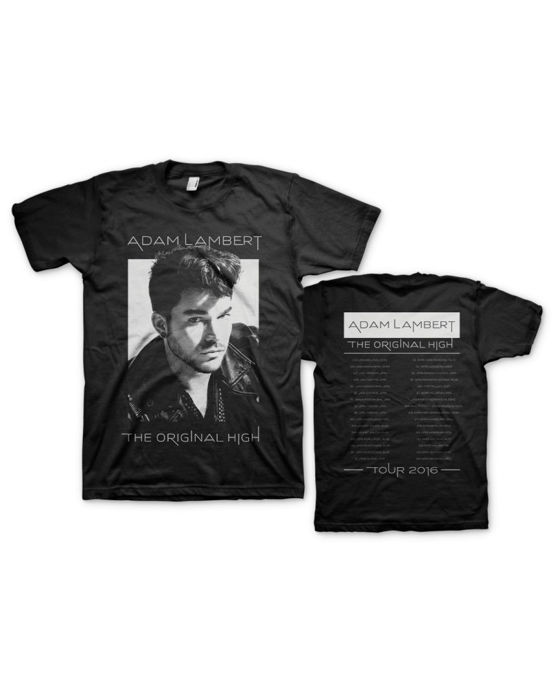 Adam Lambert 2016 TOUR WHITE OUT T-SHIRT $8.94 Shirts