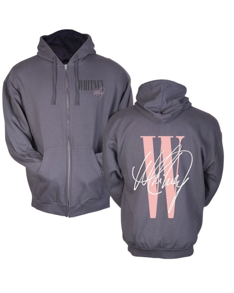 Whitney Houston W Zip Hoodie $5.42 Sweatshirts