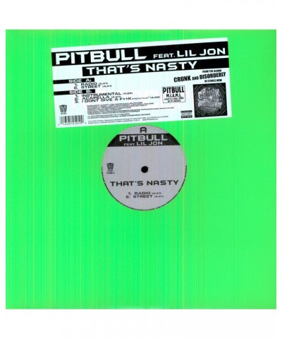 Pitbull That's nasty Vinyl Record $9.00 Vinyl