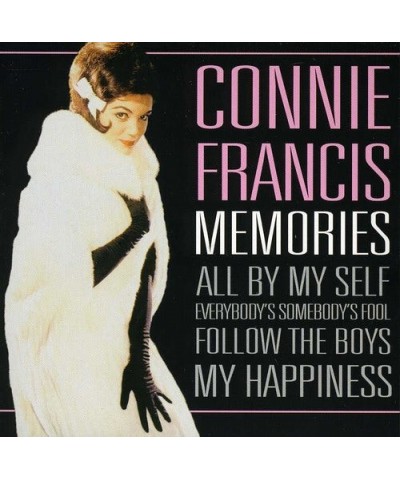 Connie Francis MEMORIES CD $19.05 CD