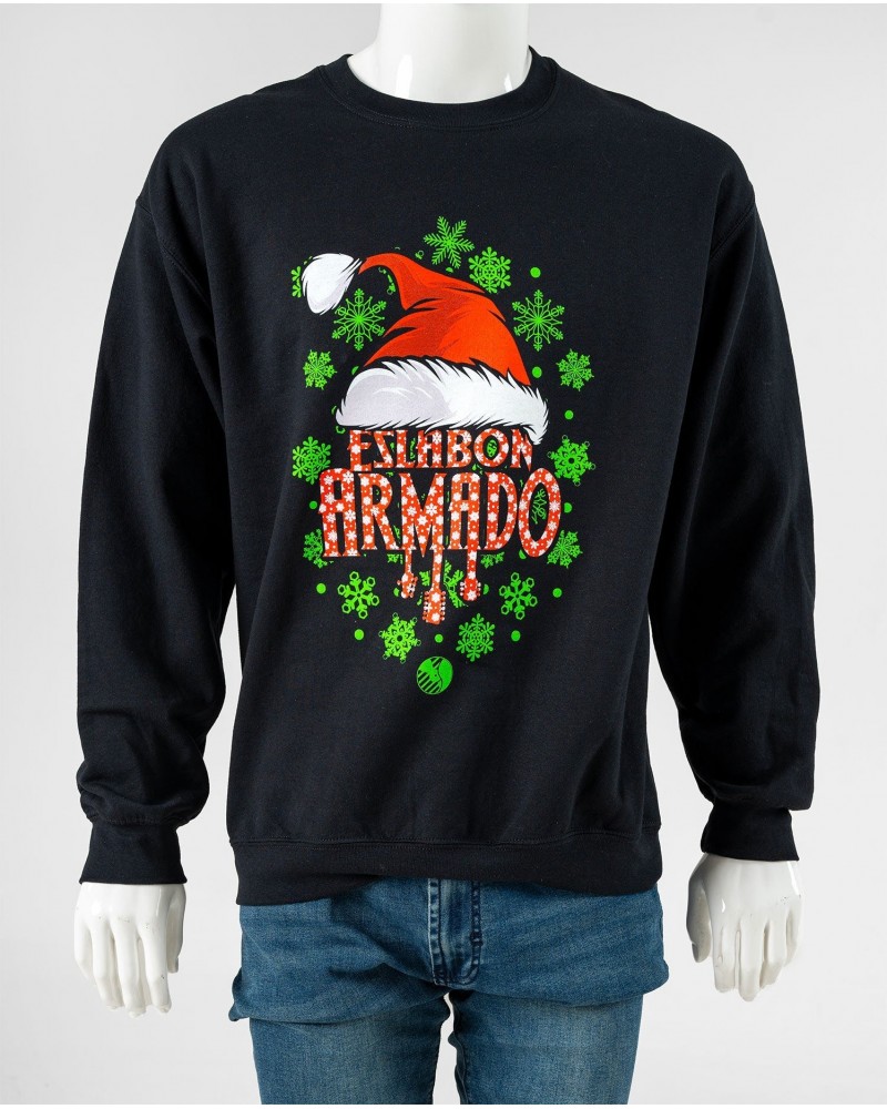 Eslabon Armado EA Santa Sweatshirt $11.27 Sweatshirts