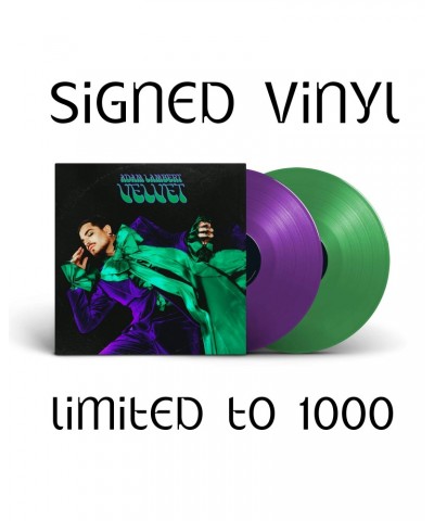 Adam Lambert SIGNED VELVET Vinyl + Download (Pre-Order) $14.70 Vinyl