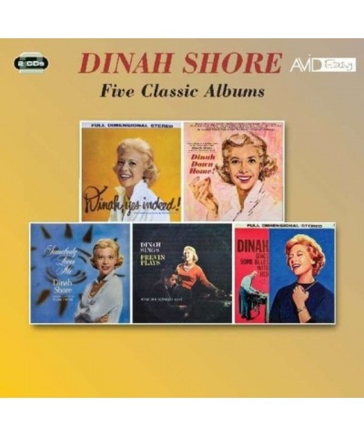 Dinah Shore CD - Five Classic Albums $24.17 CD