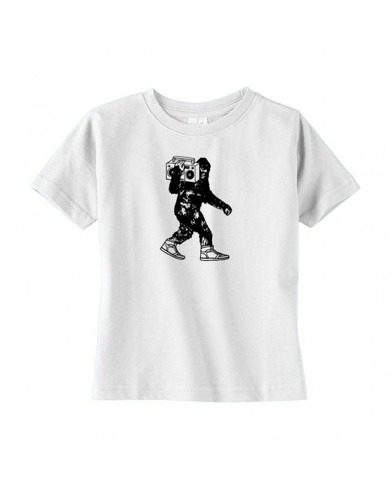 Music Life Toddler T-shirt | Bigfoot Boombox Toddler Tee $9.88 Shirts