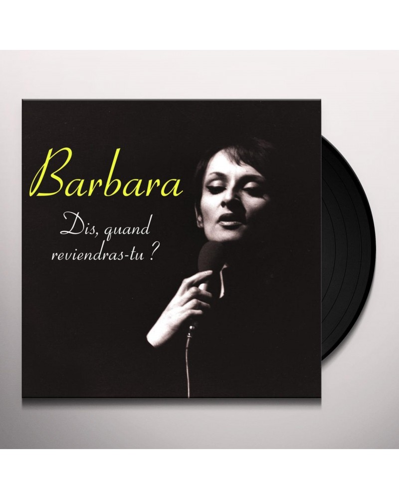 Barbara DIS QUAND REVIENDRAS-TU Vinyl Record $26.41 Vinyl