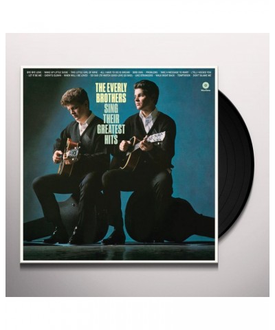 The Everly Brothers SING THEIR GREATEST HITS Vinyl Record - Limited Edition 180 Gram Pressing Spain Release $5.26 Vinyl