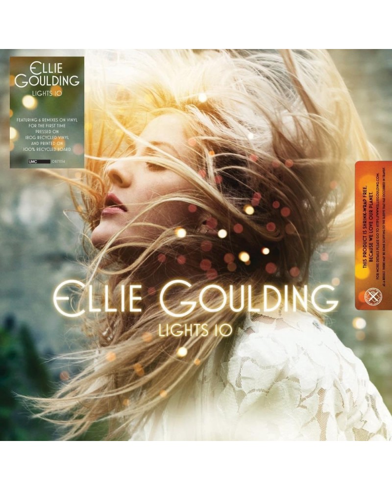 Ellie Goulding LIGHTS 10 (Recycled Vinyl 2 LP) Vinyl Record $7.91 Vinyl