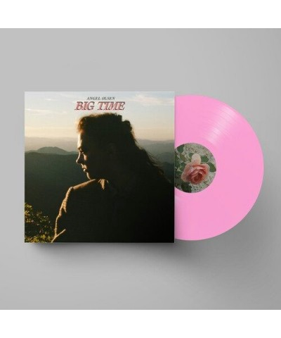 Angel Olsen Big Time (Opaque Pink) Vinyl Record $10.31 Vinyl