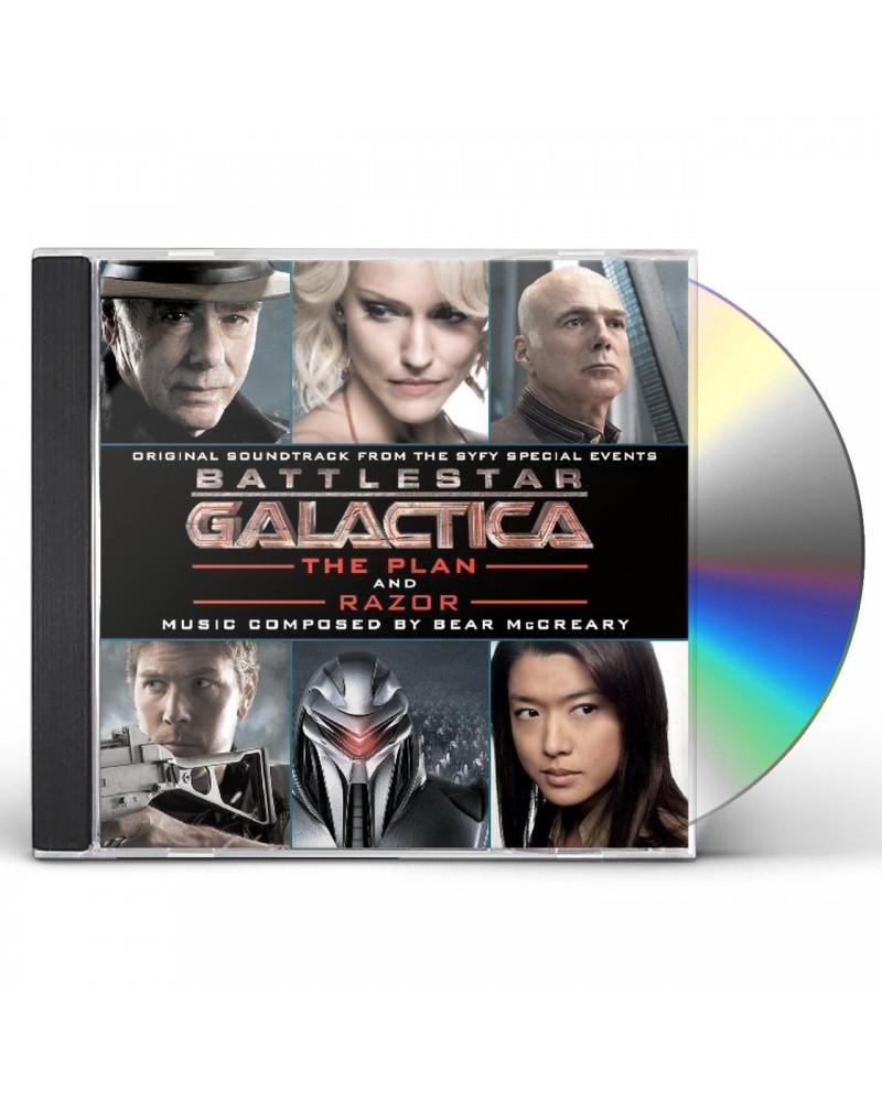 Bear McCreary BATTLESTAR GALACTICA: PLAN / RAZOR / Original Soundtrack CD $5.20 CD