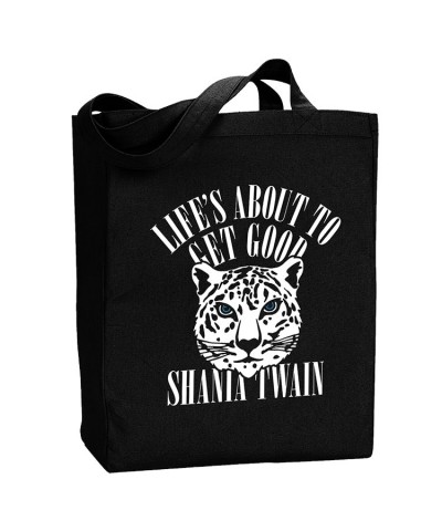 Shania Twain Life's Good Black Tote Bag $14.40 Bags