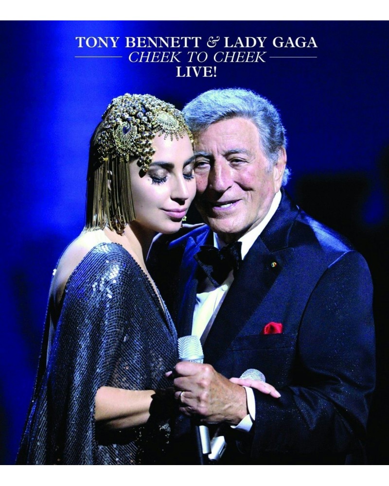 Tony Bennett & Lady Gaga CHEEK TO CHEEK - LIVE Blu-ray $11.24 Videos