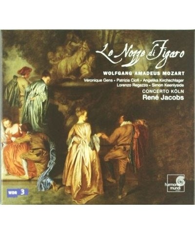 Mozart Gens Ciofi Kirchschlager Regazzo Keenlyside Concerto Köln Jacobs [Hybrid SACD] LE NOZZE DI FIGARO CD $8.29 CD