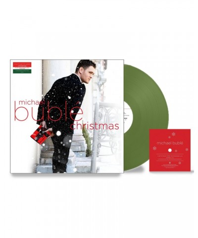 Michael Bublé Christmas Green LP + Exclusive Flexidisc (Vinyl) $6.61 Vinyl
