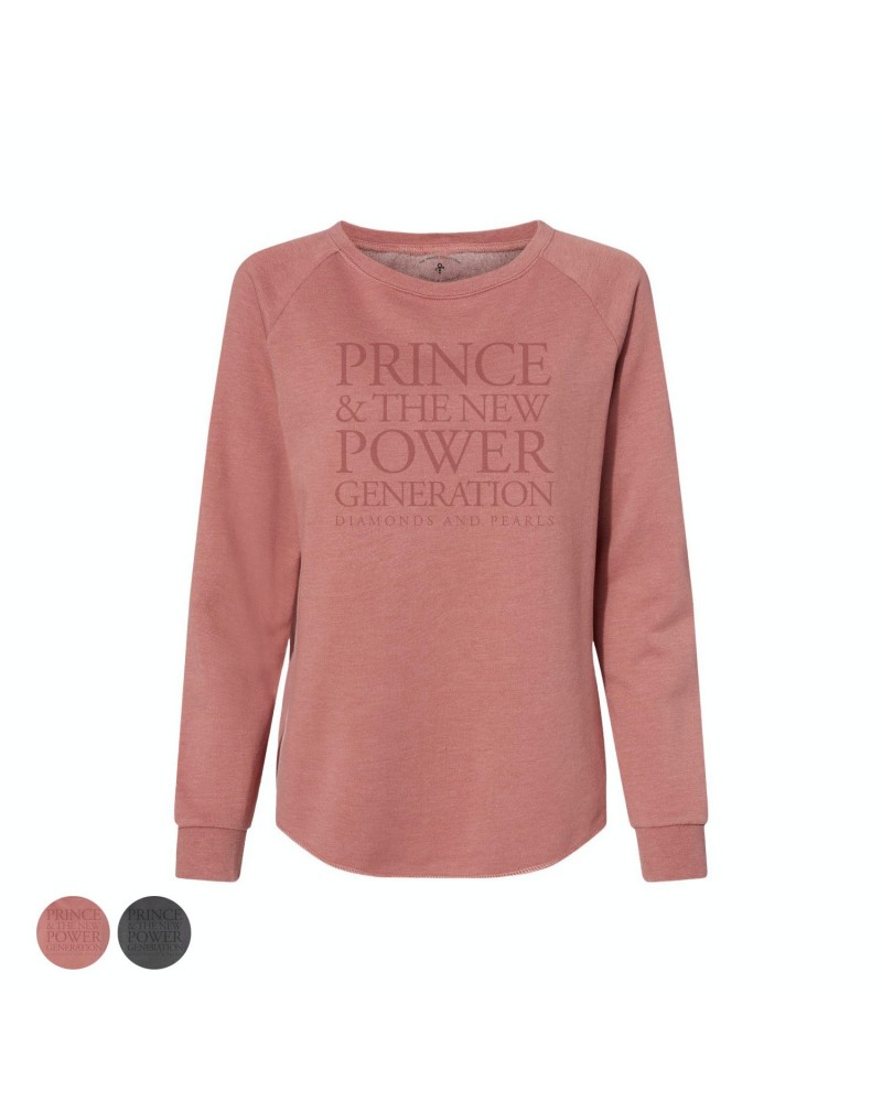 Prince and the New Power Generation Diamonds & Pearls Women's Sweatshirt $12.92 Sweatshirts