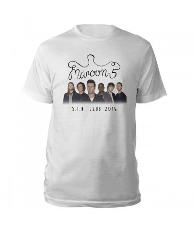 Maroon 5 S.I.N. Club 2015 Tee $6.74 Shirts