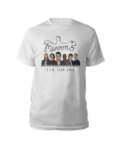 Maroon 5 S.I.N. Club 2015 Tee $6.74 Shirts