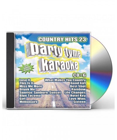 Party Tyme Karaoke COUNTRY HITS 23 CD $6.71 CD