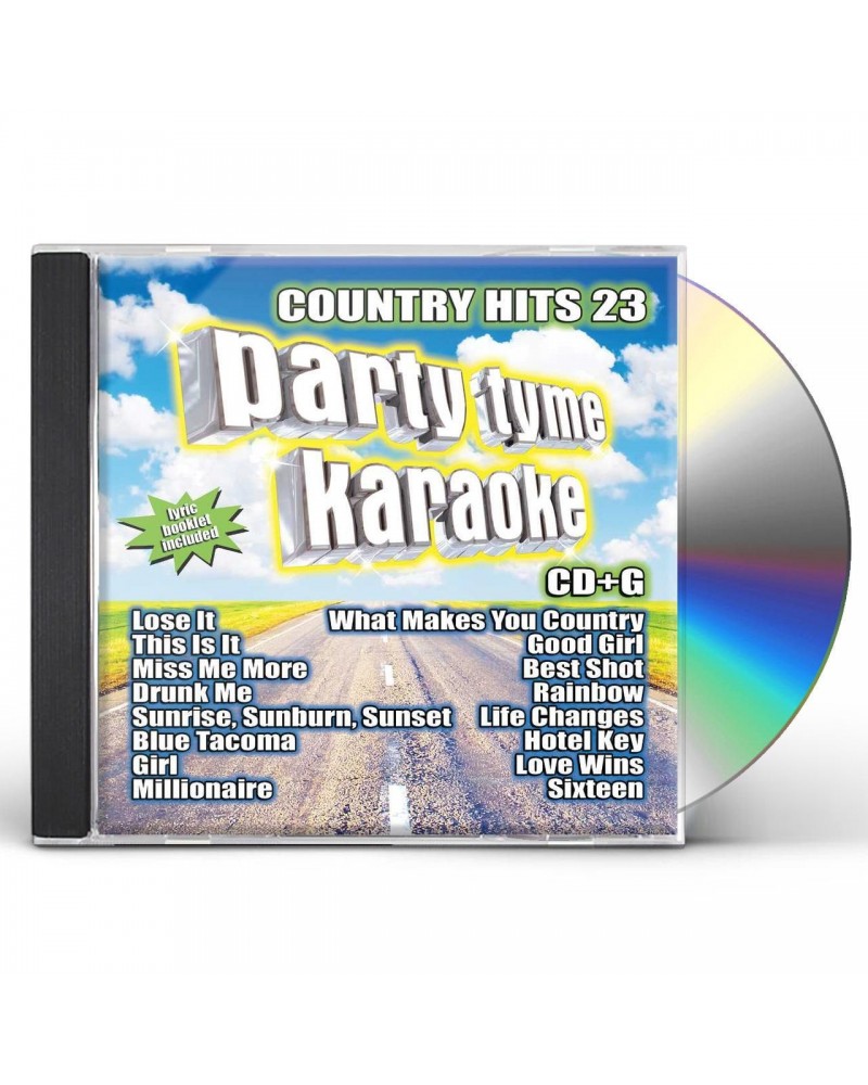 Party Tyme Karaoke COUNTRY HITS 23 CD $6.71 CD