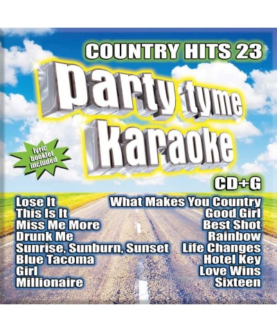 Party Tyme Karaoke COUNTRY HITS 23 CD $6.71 CD