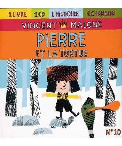 Vincent Malone Pierre et la Tortue - CD/Livre $6.41 CD