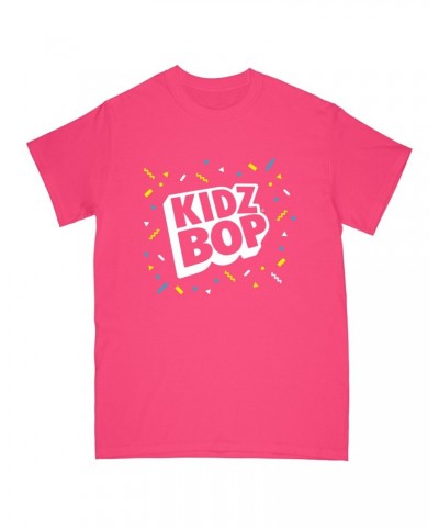 Kidz Bop Confetti Logo Pink Youth Tee $7.81 Kids