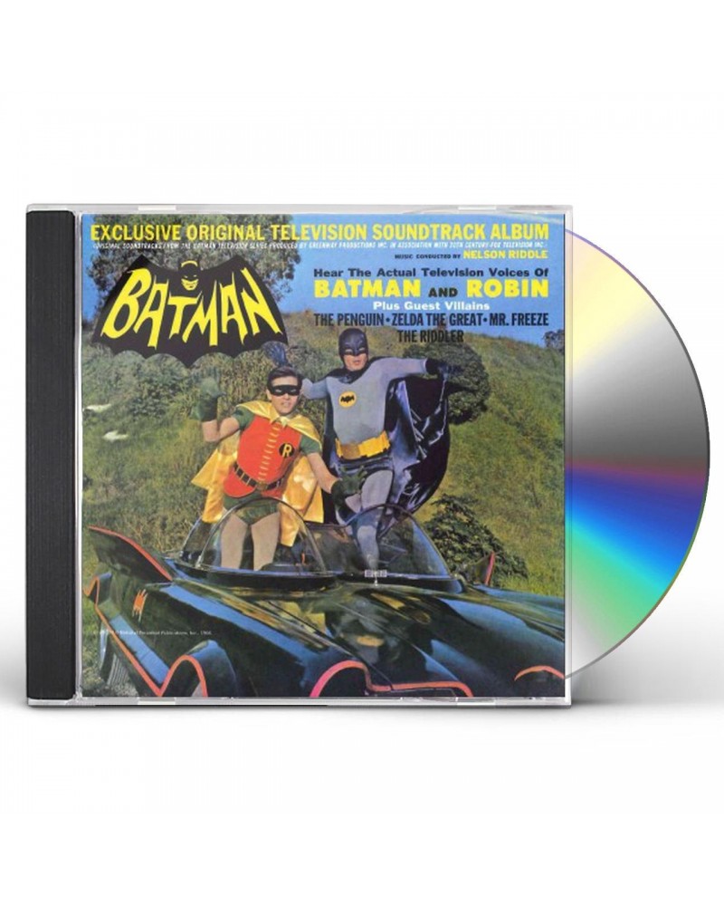 Nelson Riddle Batman (Exclusive Original Television Soundtrack Album) CD $13.58 CD
