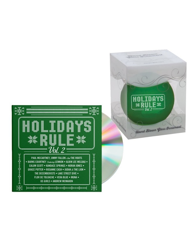 Holidays Rule CD + Ornament $6.55 CD