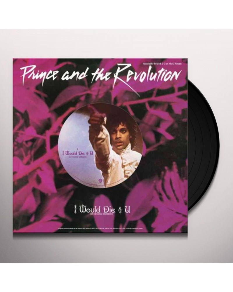 Prince I Would Die 4 U Vinyl Record $12.28 Vinyl