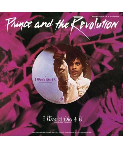 Prince I Would Die 4 U Vinyl Record $12.28 Vinyl