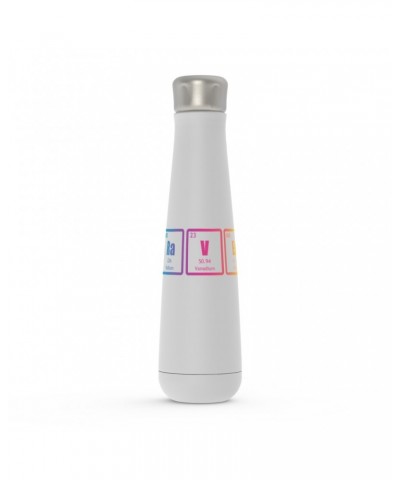 Music Life Water Bottle | Raver Periodic Table Ombre Design Water Bottle $8.39 Drinkware