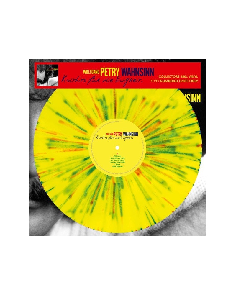 Wolfgang Petry LP - Wahnsinn (Splattered Vinyl) $6.15 Vinyl