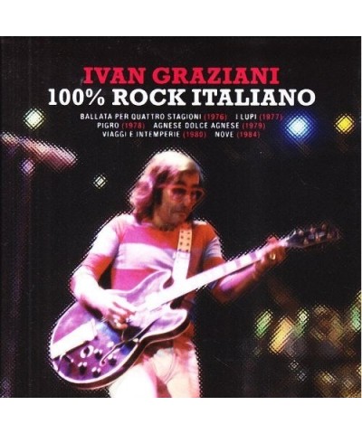 Ivan Graziani 100 % ROCK ITALIANO CD $22.55 CD