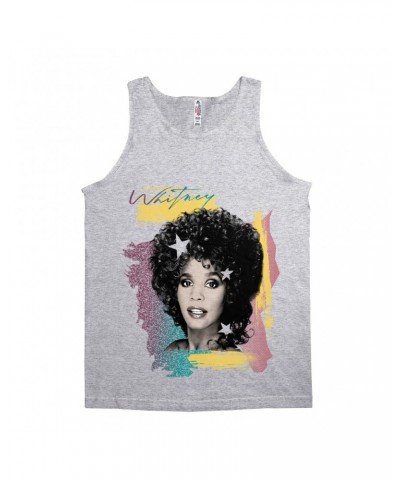 Whitney Houston Unisex Tank Top | 1987 Colorful Design Shirt $7.12 Shirts