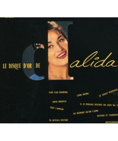 Dalida DISQUE D'OR DE DALIDA CD $12.45 CD