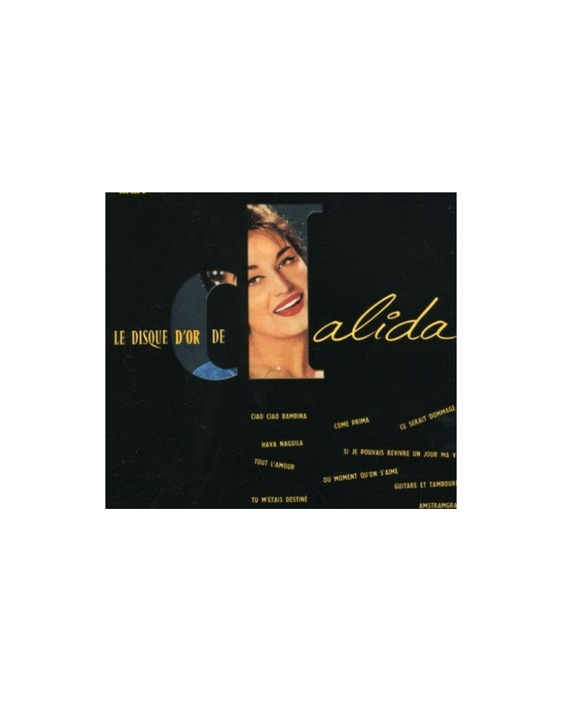 Dalida DISQUE D'OR DE DALIDA CD $12.45 CD