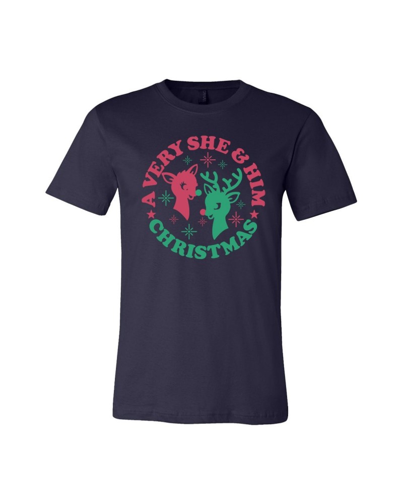 She & Him Unisex Reindeer Tour Tee $5.19 Shirts
